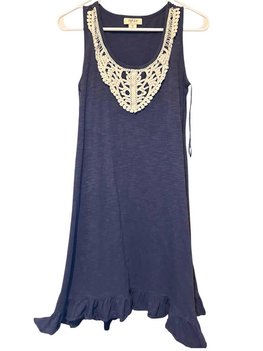 Style & Co Cotton Lace front dress